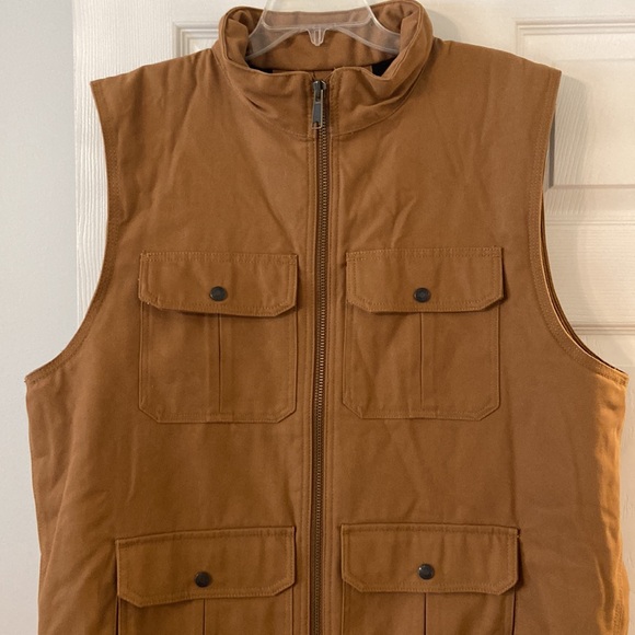 RIDGCUT MAN VEST SIZE XL LENGTH 32” PIT TO PIT 49” lots of pockets / front zippe - Picture 2 of 12
